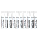 10Pcs White Waterproof Permanent Paint Marker Pen For Car Tire Tire Rubb JUK