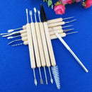 11PCS Sculpting Carving Pottery Tool Carvers Clay Polymer Modeling DIY Scu SMT