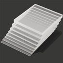 Clear Acrylic Perspex Sheet Cut To Size Plastic Plexiglass Panel DIY 1.5 FLN