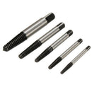 5Pc Screw Extractor Set Easy Out Drill Bits guide Broken Screws Bolt N YWJ