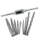 Screw Extractor 11x Broken Bolt Remover Drill Guide Set With Holder Fram CQP