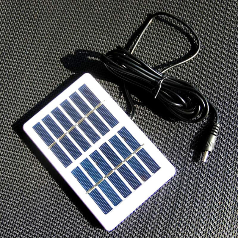 1.2W 6V Waterproof Garden Solar Power Panel LED Light Lamp Charger Water Pump as