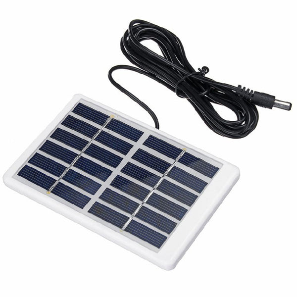 1.2W 6V Waterproof Garden Solar Power Panel LED Light Lamp Charger Water Pump as
