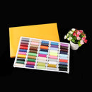 50 Colors Roll Polyester Sewing Thread Box Kit Set For Home Sewing Machi GPL