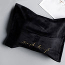 High Grade Embroidery Velvet Box Household Paper Storage Box Car Tray AAG
