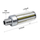 LED Corn Bulb Light Aluminum Lamp E27 96 Beads 25w5736 Marine Light Bulb tyu