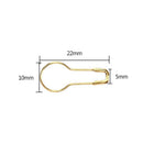 300*Pins Gourd Shape Safety Clips for Craft Quilting Sewing Knitting Crochet cvg