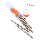 5 boxes 0.8mm Mini Micro HSS Straight Shank Twist Drill Bit Electrical qwe WOK