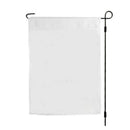 10Pcs 30x45cm Sublimation Blank Polyester Lawn Garden Flags Parade Ban LOW