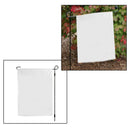 10Pcs 30x45cm Sublimation Blank Polyester Lawn Garden Flags Parade Banne KJW