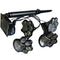 4 Solar Dog Animal Paw Print Lights Garden Statue Lantern LED Path Light Lamp sf