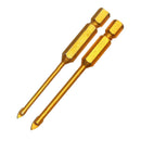5pcs 3/4/6/8/10mm Hex Ti Porcelain Spear Head Ceramic Tile Glass Drill Bi HEH