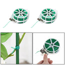 2x Garden Wire Green Twist Tie Reel Coated Plant Support Flexible 50m  MJE
