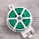 2x Garden Wire Green Twist Tie Reel Coated Plant Support Flexible 50m  MJE