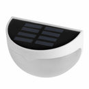 Solar Power Light Sensor 6LED Panel Lamp White Outdoor Wall Garden Water IUZ