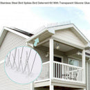 50CM Bird Repelling Bird Thorn Stainless Steel Bird Thorn 3+3 Thorn Single