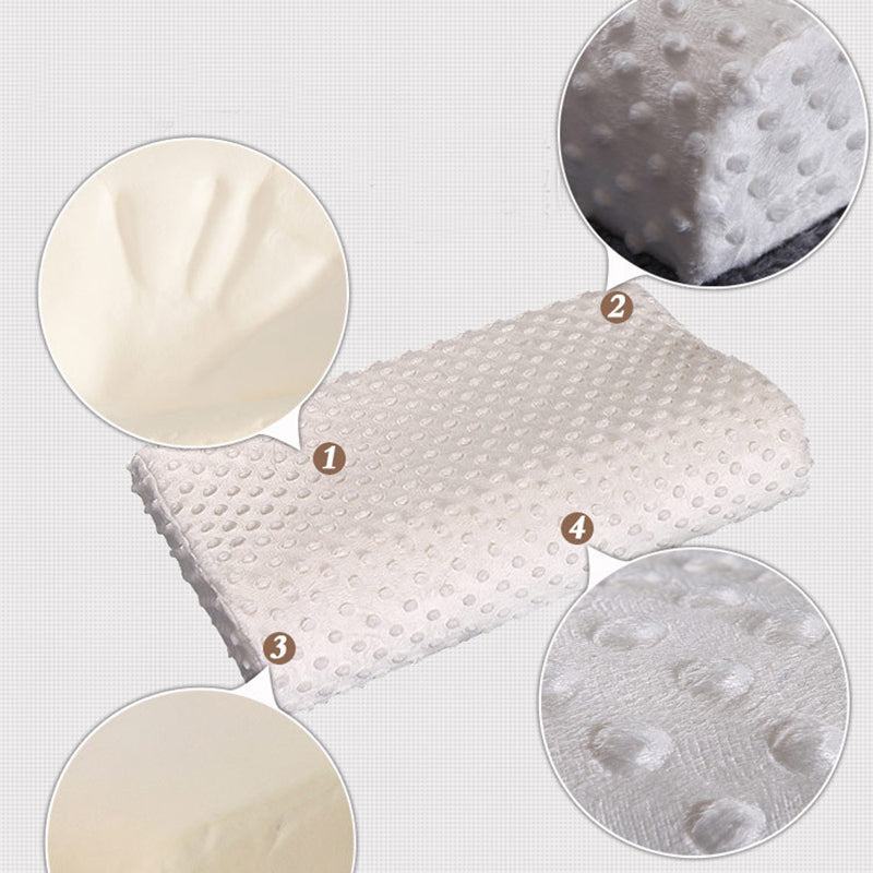 Soft Memory Foam Slow Rebound Contour Neck Sleep Care Bed Travel Pillow SIJ