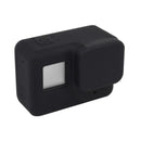 Housing Case Soft Silicone Protective Black Lens Cap Cover For GoPro 4K  QRF