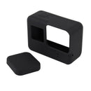 Housing Case Soft Silicone Protective Black Lens Cap Cover For GoPro 4K  QRF