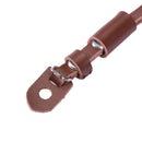 1X Fashion Brown Leather Camera Wrist Strap Lanyard For Canon Nikon Sony Camera