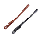 1X Fashion Brown Leather Camera Wrist Strap Lanyard For Canon Nikon Sony Camera