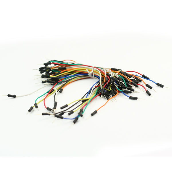 65pcs Male to Male Jumper Wire Cable Set for DIY Arduino Shield AVR Brea ABC