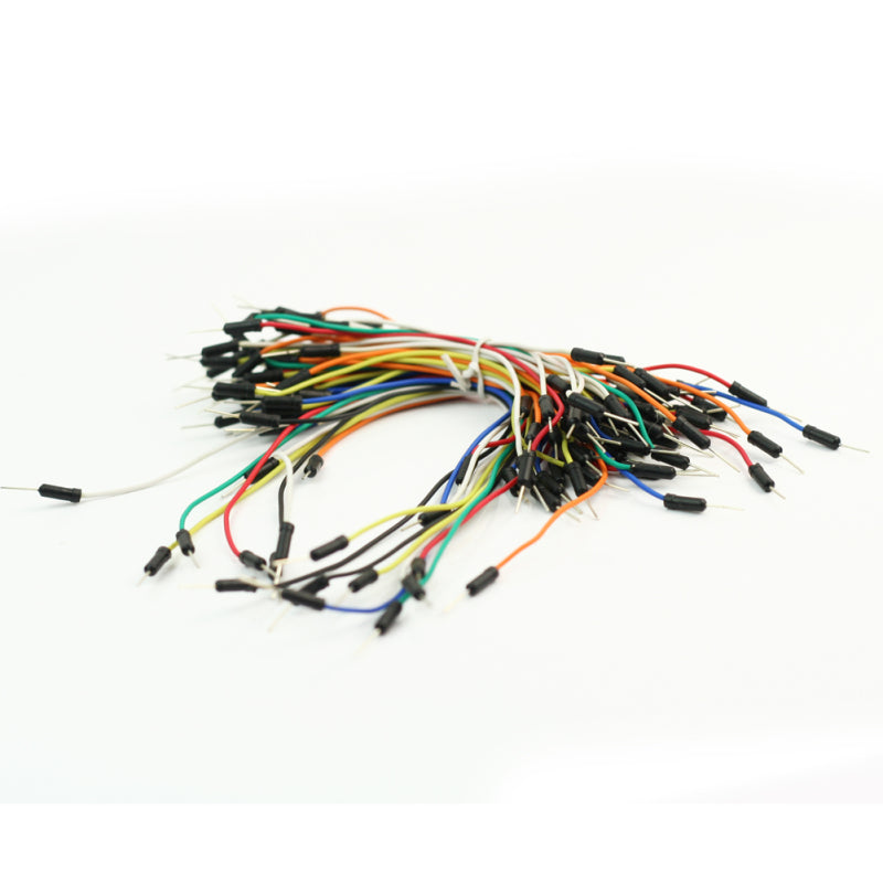 65pcs Male to Male Jumper Wire Cable Set for DIY Arduino Shield AVR Brea ABC