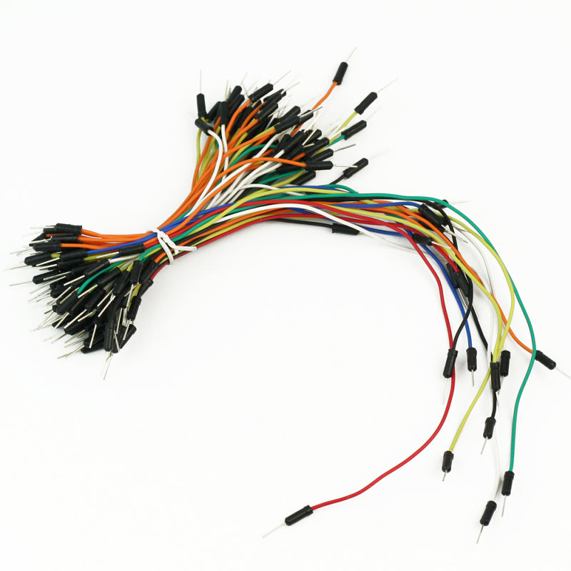 65pcs Male to Male Jumper Wire Cable Set for DIY Arduino Shield AVR Brea ABC