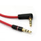 3.5mm Jack Male to Male Stereo Headphone Headset Car Aux Audio Extension JCQ