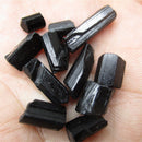 Natural Black Tourmaline Crystal Rough Stones Rock Mineral Gravel Specimen AU
