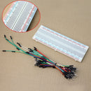 65x Jumper Cable Wire Arduino+ MB102 830 Tie Point Solderless PCB Breadboard Hot