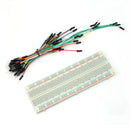65x Jumper Cable Wire Arduino+ MB102 830 Tie Point Solderless PCB Breadboard Hot