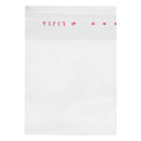 200x Durable-Resealable Self Adhesive Poly Clear Seal Plastic Packing Bag 5x7cm