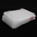 200x Durable-Resealable Self Adhesive Poly Clear Seal Plastic Packing Bag 5x7cm