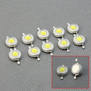 10 Pieces Cool White High-power LED Bright Light 3W Lamp Beads 45mil 6000K-6500K