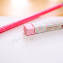 Stripe Candy Color Eraser School Supplies Stationery Rubber New 1 Pcs