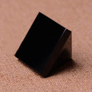 Natural Reiki Energy Charged Black Obsidian Pyramid Crystal Protective Hea ODV