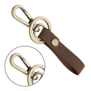 Retro Key Chain Handmade leather Belt Loop Keychain Keyring Keyfob Fashion
