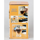 5.75in/14.5cm  Glass 1 Cup Bee Hive Honey Syrup Dispenser Jar With Stand fgd