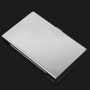 1x Portable Stainless Steel Business Name Credit ID Card Holder Keeper Bo BEI