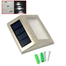 Solar Power Light LED Step Stair Wall Deck Garden Yard Pathway Lamp Outdoor