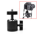2.5kg Mini Tripod Head Tripod Ball Ball Head 1/4 Inch Thread Camera 360