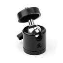 2.5kg Mini Tripod Head Tripod Ball Ball Head 1/4 Inch Thread Camera 360