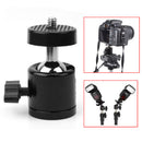 2.5kg Mini Tripod Head Tripod Ball Ball Head 1/4 Inch Thread Camera 360