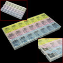 21 Grids Weekly Pills Storage Case Small Jewelry Holder Organizer Box Plastic