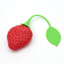 2x Novel Charm Strawberry Loose Tea Strainer Herbal Spice Infuser Filter Non IQF