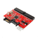 2-in-1 IDE TO Serial ATA SATA Interface Hard Drive HDD DVD Adapter Converter