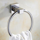 Stainless Steel Bathroom Towel Ring Toilet Wall Mounted Towel Rack Holder KPM