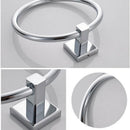 Stainless Steel Bathroom Towel Ring Toilet Wall Mounted Towel Rack Holder KPM