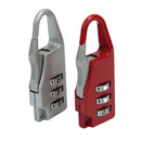 2 Pcs Travel Suitcase Luggage Security 3 Digit Password Mini Combination Padlock